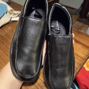 French Toast Black Kids Dress Shoes Size 2